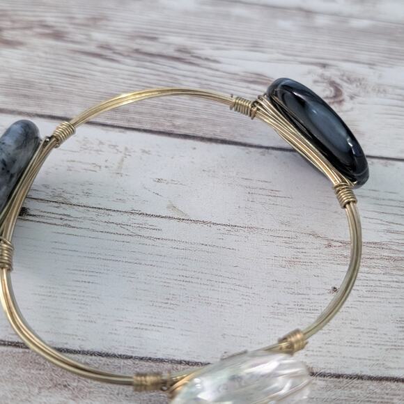 Bangle with 3 Accents - Picture 6 of 12